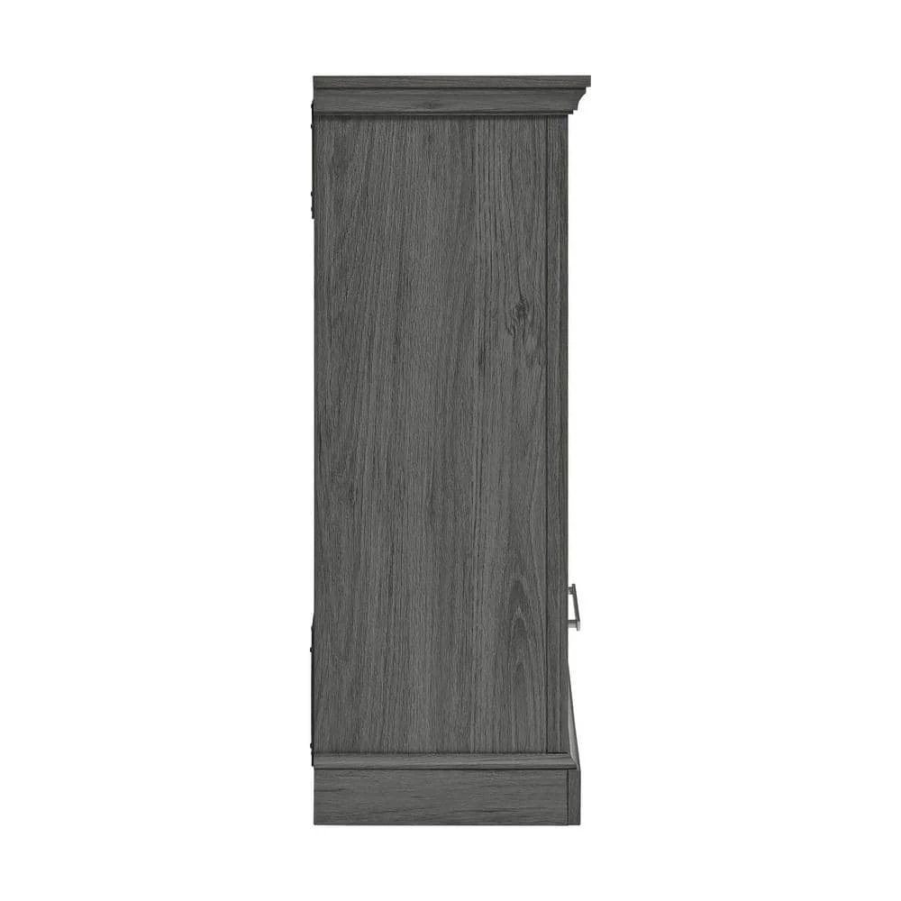 Home Decorators Collection Haswell 30.75 in. Freestanding Electric Fireplace TV Stand in Cashmere 11 Home Decorators Collection Haswell 30.75 in. Freestanding Electric Fireplace TV Stand in Cashmere - Image 9