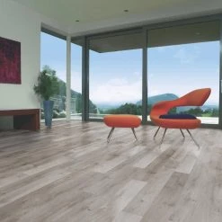 Home Decorators Collection Castle Gray Oak 1/3 in. Thick x 6.26 in. wide x 50.79 in Length Engineered Hardwood Flooring (17.66 sq. ft./case) -Home Decorators Soldes castle gray oak home decorators collection engineered hardwood o523 lm 4f 1000