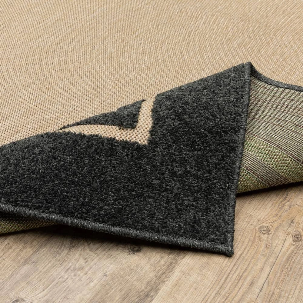 Home Decorators Collection Bondi Charcoal 10 ft. x 13 ft. Outdoor Area Rug 9 Home Decorators Collection Bondi Charcoal 10 ft. x 13 ft. Outdoor Area Rug - Image 7