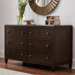 Home Decorators Collection Bonterra 6-Drawer Chocolate Dresser (56.69 in. W x 24.41 in. D x 35.85 in H) 13 Home Decorators Collection Bonterra 6-Drawer Chocolate Dresser (56.69 in. W x 24.41 in. D x 35.85 in H) -Home Decorators Soldes chocolate home decorators collection dressers hd 002 dr ch 40 1000
