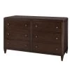 Home Decorators Collection Bonterra 6-Drawer Chocolate Dresser (56.69 in. W x 24.41 in. D x 35.85 in H) -Home Decorators Soldes chocolate home decorators collection dressers hd 002 dr ch 64 1000