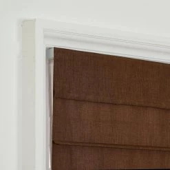 Home Decorators Collection Cordless Blackout Fabric Roman Shade 27X64 Chocolate -Home Decorators Soldes chocolate home decorators collection roman shades rsgd2764 c3 1000