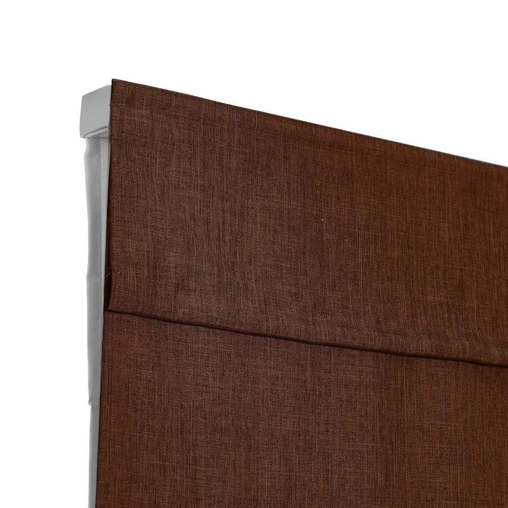 Home Decorators Collection Cordless Blackout Fabric Roman Shade 35X64 Chocolate 4 Home Decorators Collection Cordless Blackout Fabric Roman Shade 35X64 Chocolate - Image 2