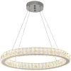 Home Decorators Collection 24 in. Chrome Integrated LED Pendant with Clear Crystals 1 Home Decorators Collection 24 in. Chrome Integrated LED Pendant with Clear Crystals -Home Decorators Soldes chrome home decorators collection chandeliers 20748 001 64 1000
