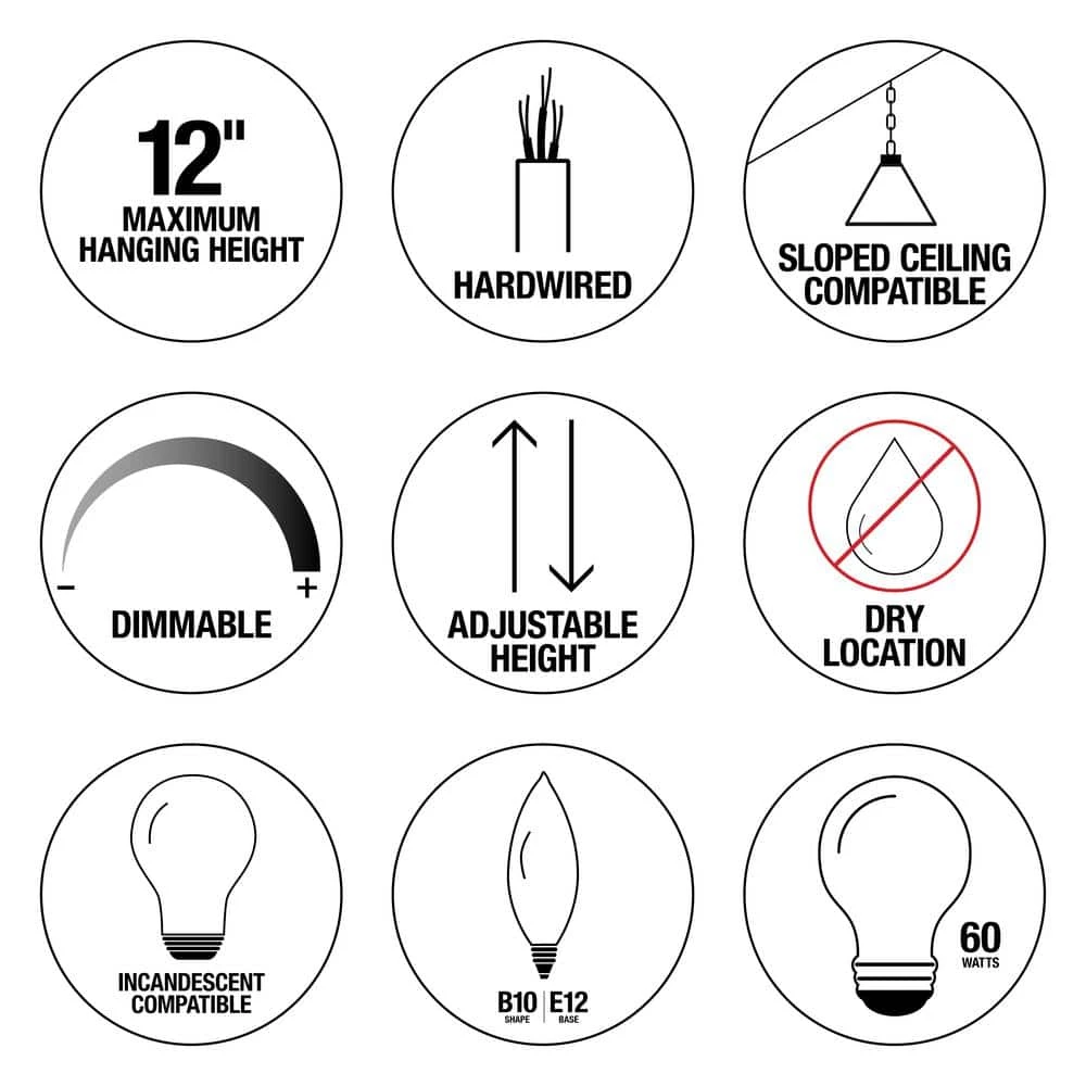 Home Decorators Collection Canterbury Park 6-Light Chrome Crystal Chandelier 5 Home Decorators Collection Canterbury Park 6-Light Chrome Crystal Chandelier - Image 3