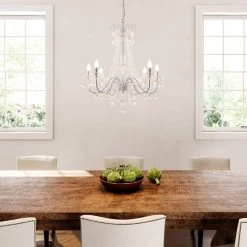 Home Decorators Collection Canterbury Park 6-Light Chrome Crystal Chandelier 20 Home Decorators Collection Canterbury Park 6-Light Chrome Crystal Chandelier -Home Decorators Soldes chrome home decorators collection chandeliers 29360 hbu 66 1000