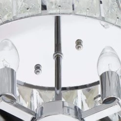 Home Decorators Collection Atherton 3-Light Chrome Flush Mount -Home Decorators Soldes chrome home decorators collection flush mount lights 34762 hbu 44 1000