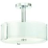 Home Decorators Collection Bourland 14 in. 3-Light Polished Chrome Semi-Flush Mount Kitchen Ceiling Light with Glass Drum Shade 1 Home Decorators Collection Bourland 14 in. 3-Light Polished Chrome Semi-Flush Mount Kitchen Ceiling Light with Glass Drum Shade -Home Decorators Soldes chrome home decorators collection flush mount lights cp0902 64 1000