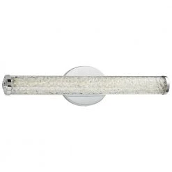 Home Decorators Collection Sibley 24 in. 1-Light Chrome LED Bathroom Vanity Light Bar -Home Decorators Soldes chrome home decorators collection vanity lighting 21193 c3 1000