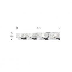 Home Decorators Collection Tulianne 75-Watt Equivalent 4-Light Chrome LED Vanity Light with Clear Cube Glass 15 Home Decorators Collection Tulianne 75-Watt Equivalent 4-Light Chrome LED Vanity Light with Clear Cube Glass -Home Decorators Soldes chrome home decorators collection vanity lighting 22844 a0 1000