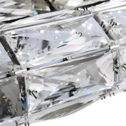 Home Decorators Collection Keighley 18 in. 1-Light Chrome LED Crystal Bathroom Vanity Light Fixture Bar -Home Decorators Soldes chrome home decorators collection vanity lighting 4151 ndm 18 a0 1000