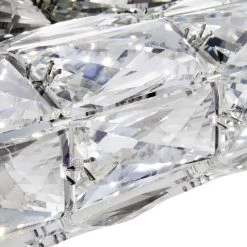 Home Decorators Collection Keighley 24 in. 1-Light Chrome Integrated LED Bathroom Vanity Light Bar with Crystal Shade -Home Decorators Soldes chrome home decorators collection vanity lighting 4151 ndm 40 1000