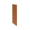 Home Decorators Collection Hargrove Assembled 3 in. x 34.5 in. x 24 in. Base End Panel in Cinnamon