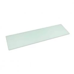 Home Decorators Collection 7 in. x 18 in. Clear Capri Decorative Wall Shelf