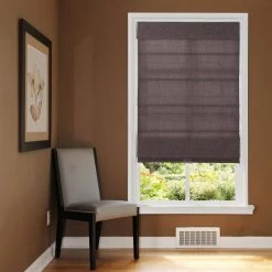 Home Decorators Collection Cordless Light Filtering Fabric Roman Shade 23X64 Coffee -Home Decorators Soldes coffee home decorators collection roman shades rsfe2364 31 1000
