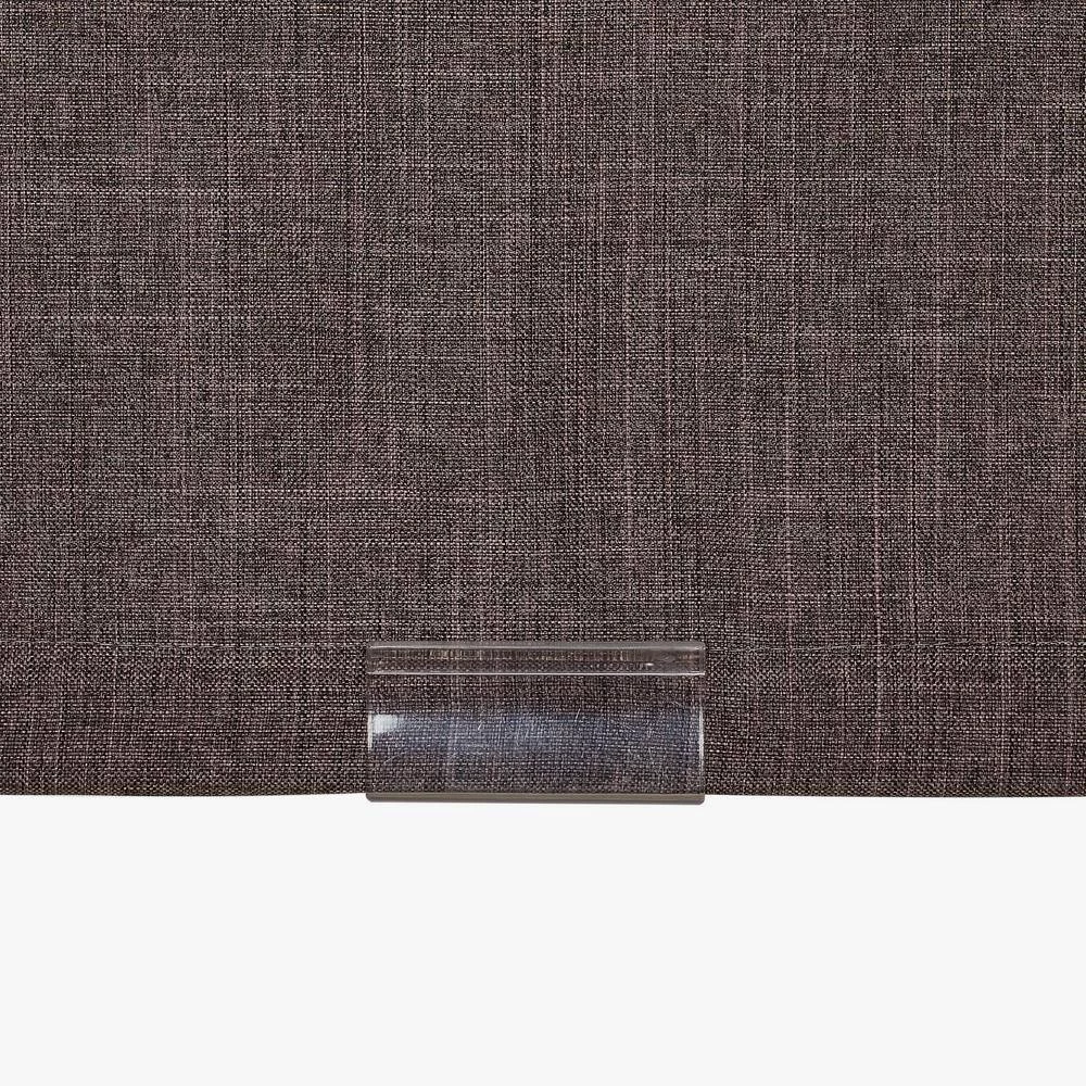 Home Decorators Collection Cordless Light Filtering Fabric Roman Shade 27X64 Coffee 5 Home Decorators Collection Cordless Light Filtering Fabric Roman Shade 27X64 Coffee - Image 3