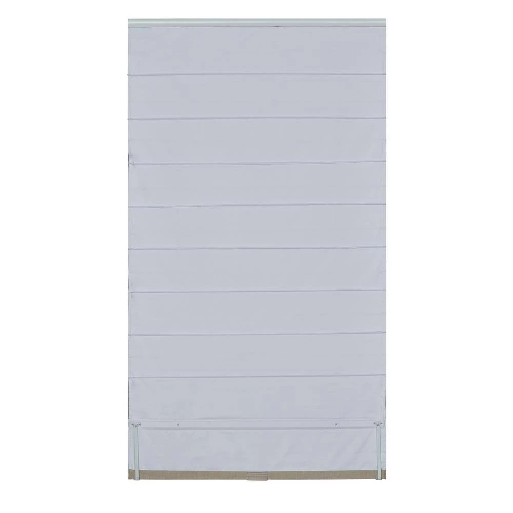 Home Decorators Collection Cordless Blackout Fabric Roman Shade 30X64 Coffee 6 Home Decorators Collection Cordless Blackout Fabric Roman Shade 30X64 Coffee - Image 4