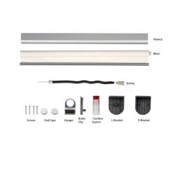 Home Decorators Collection Cream Cordless Stain Resistant Blackout Roller Shades 55 in. W x 72 in. L -Home Decorators Soldes cream home decorators collection roller shades inv150 254279 fa 1000