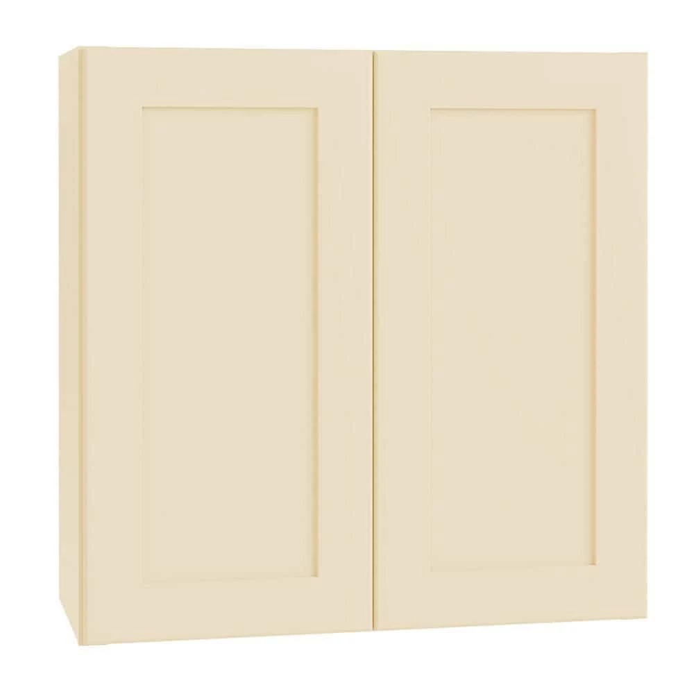 Home Decorators Collection Newport Cream Painted Plywood Shaker Stock Assembled Wall Kitchen Cabinet Soft Close 24 in. x 30 in. x 12 in. 3 Home Decorators Collection Newport Cream Painted Plywood Shaker Stock Assembled Wall Kitchen Cabinet Soft Close 24 in. x 30 in. x 12 in.
