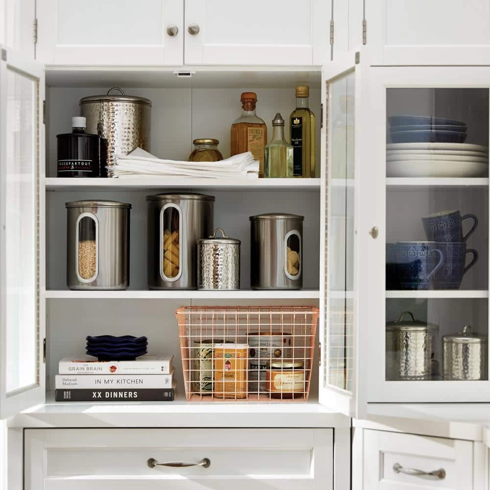 Home Decorators Collection Royce 82 in. Cream White 3-Drawer Cabinet 7 Home Decorators Collection Royce 82 in. Cream White 3-Drawer Cabinet - Image 5