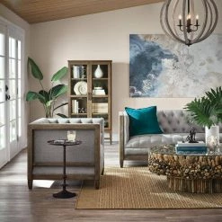 Home Decorators Collection Bellkirk Round Dark Bronze Metal Accent Table (14.5 in. W x 22.25 in. H) -Home Decorators Soldes dark bronze home decorators collection end side tables dc19 6642 66 1000