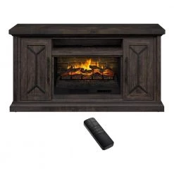 Home Decorators Collection Madison 68 in. Freestanding Electric Fireplace TV Stand in Dark Brown -Home Decorators Soldes dark brown home decorators collection fireplace tv stands hdfp68 51ae 4f 1000