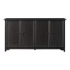 Home Decorators Collection Bradstone 4 Door Dark Charcoal Storage Console -Home Decorators Soldes dark charcoal home decorators collection sideboards buffet tables js 3421 b 64 1000