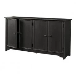 Home Decorators Collection Bradstone 4 Door Dark Charcoal Storage Console -Home Decorators Soldes dark charcoal home decorators collection sideboards buffet tables js 3421 b c3 1000