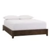 Home Decorators Collection Katya Dark Coffee Wood King Standard Bed (79 in. W x 12 in. H) -Home Decorators Soldes dark coffee home decorators collection panel beds acac oc006k 64 1000
