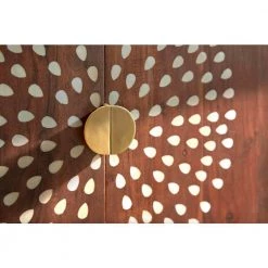 Home Decorators Collection Natural Finish Wood Accent Cabinet with Inlay Design (39.40 in. W x 31.50 in. H) -Home Decorators Soldes dark natural home decorators collection sideboards buffet tables bt0540p 66 1000