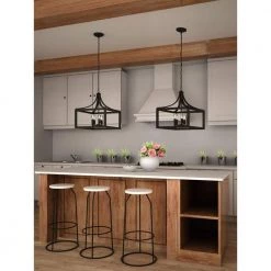 Home Decorators Collection Boswell Quarter 20 in. 5-Light Distressed Black Farmhouse Pendant for Kitchen or Entryway -Home Decorators Soldes distressed black home decorators collection chandeliers 7949hdcdbdi c3 1000