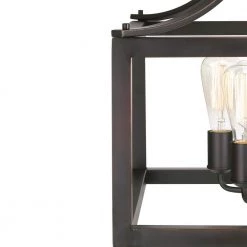 Home Decorators Collection Boswell Quarter 20 in. 5-Light Distressed Black Farmhouse Pendant for Kitchen or Entryway -Home Decorators Soldes distressed black home decorators collection chandeliers 7949hdcdbdi fa 1000