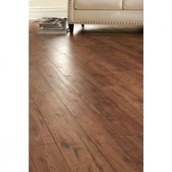 Home Decorators Collection Distressed Brown Hickory 12 mm Thick x 6-1/4 in. Wide x 50-25/32 in. Length Laminate Flooring (15.45 sq. ft. / case) -Home Decorators Soldes distressed brown hickory home decorators collection laminate wood flooring 34074sq 31 1000