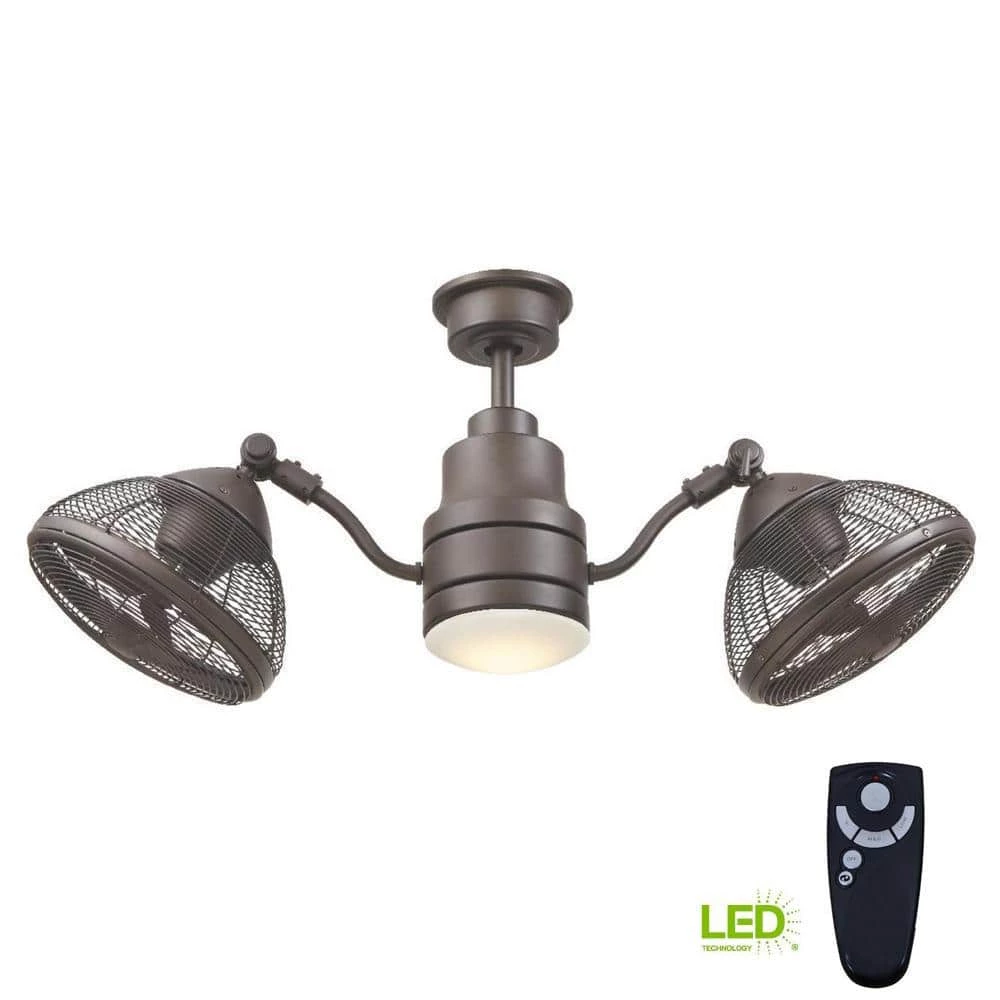 Home Decorators Collection Pendersen 42 in. Integrated LED Indoor/Outdoor Espresso Bronze Ceiling Fan with Light Kit and Remote Control 9 Home Decorators Collection Pendersen 42 in. Integrated LED Indoor/Outdoor Espresso Bronze Ceiling Fan with Light Kit and Remote Control - Image 7