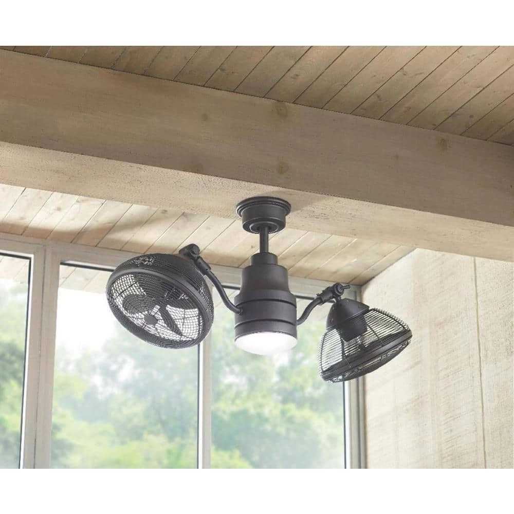Home Decorators Collection Pendersen 42 in. Integrated LED Indoor/Outdoor Espresso Bronze Ceiling Fan with Light Kit and Remote Control 4 Home Decorators Collection Pendersen 42 in. Integrated LED Indoor/Outdoor Espresso Bronze Ceiling Fan with Light Kit and Remote Control - Image 2