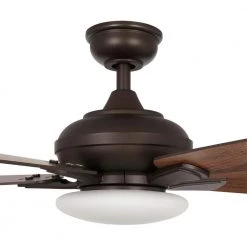 Home Decorators Collection Benson 44 in. LED Espresso Bronze Ceiling Fan with Light and Remote Control -Home Decorators Soldes espresso bronze home decorators collection ceiling fans with lights yg654 eb a0 1000