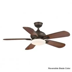Home Decorators Collection Benson 44 in. LED Espresso Bronze Ceiling Fan with Light and Remote Control -Home Decorators Soldes espresso bronze home decorators collection ceiling fans with lights yg654 eb c3 1000