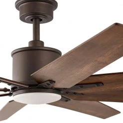 Home Decorators Collection Milbourne 60 in. Integrated LED Indoor Espresso Bronze Ceiling Fan with Light and Remote Control -Home Decorators Soldes espresso bronze home decorators collection ceiling fans with lights yg915 eb 1d 1000
