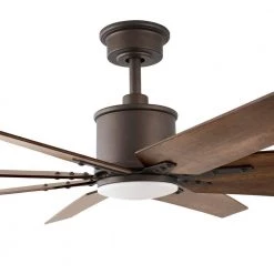 Home Decorators Collection Milbourne 60 in. Integrated LED Indoor Espresso Bronze Ceiling Fan with Light and Remote Control -Home Decorators Soldes espresso bronze home decorators collection ceiling fans with lights yg915 eb 77 1000