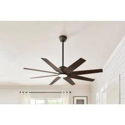 Home Decorators Collection Milbourne 60 in. Integrated LED Indoor Espresso Bronze Ceiling Fan with Light and Remote Control -Home Decorators Soldes espresso bronze home decorators collection ceiling fans with lights yg915 eb e1 1000