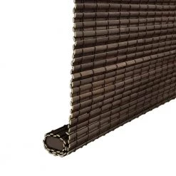 Home Decorators Collection Modern Farmhouse Cut-to-Size Espresso Flat-Weave Cordless Light-Filtering Bamboo Shade - 27 in. W x 48 in. L -Home Decorators Soldes espresso home decorators collection bamboo shades 2258464e 4f 1000