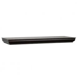 Home Decorators Collection 24 in. L x 8 in. W Profile Espresso Shelf