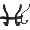 Home Decorators Collection 11.25 in. L Black Entryway Hook Rail -Home Decorators Soldes flat black home decorators collection hooks r43182h fb u 64 1000