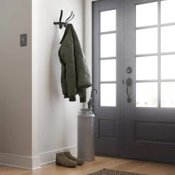 Home Decorators Collection 11.25 in. L Black Entryway Hook Rail 13 Home Decorators Collection 11.25 in. L Black Entryway Hook Rail -Home Decorators Soldes flat black home decorators collection hooks r43182h fb u a0 1000