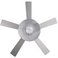 Home Decorators Collection Grayton 54 in. LED Indoor/Outdoor Galvanized Ceiling Fan with Light Kit and Remote Control -Home Decorators Soldes galvanized home decorators collection ceiling fans with lights 24343 1f 1000