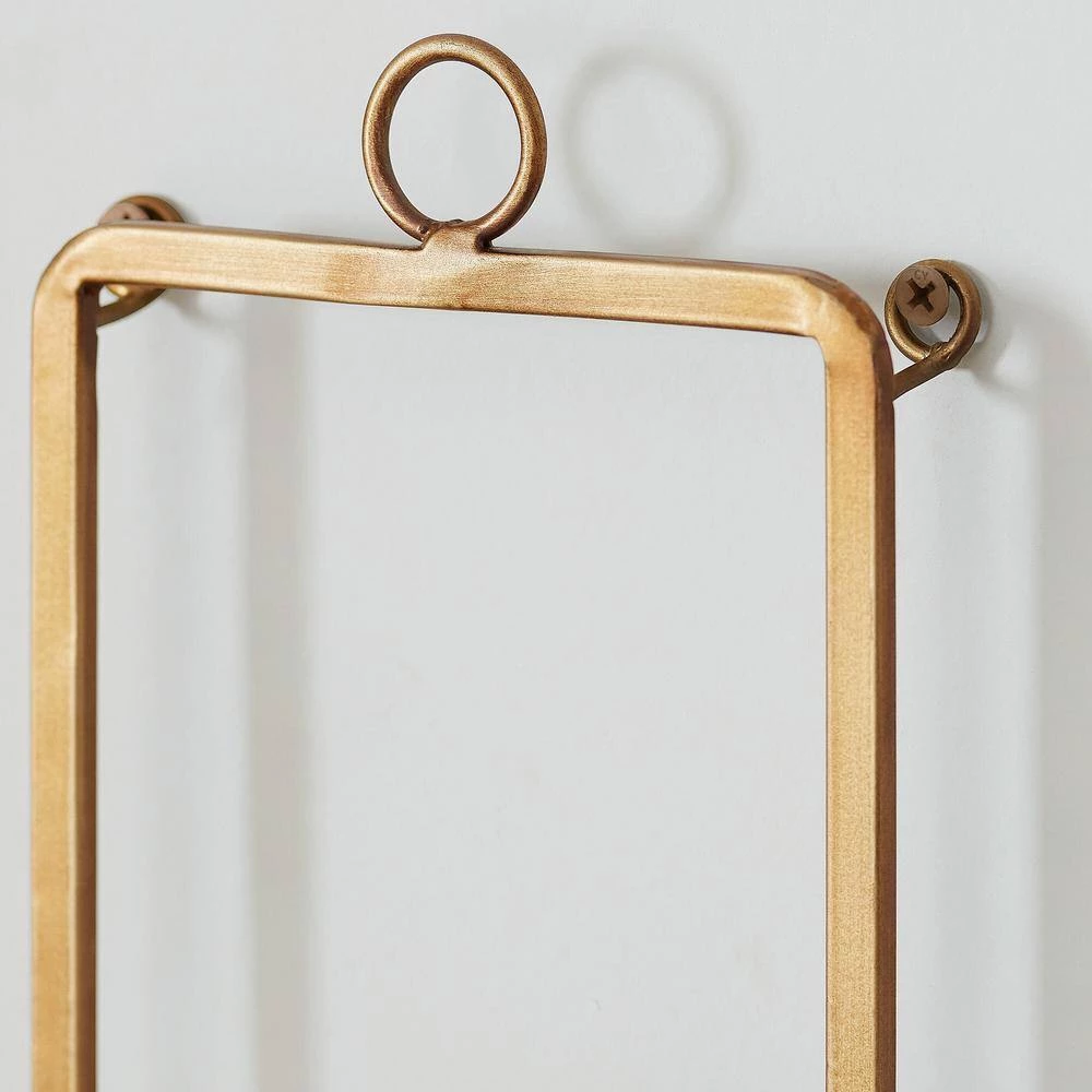 Home Decorators Collection Gold Metal Wall Sconce Candle Holder (Set of 2) 6 Home Decorators Collection Gold Metal Wall Sconce Candle Holder (Set of 2) - Image 4