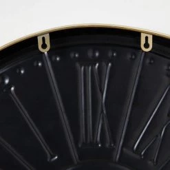 Home Decorators Collection Round Modern Wall Clock with Gold Metal Trim (24 in.) -Home Decorators Soldes gold home decorators collection wall clocks 99tc101p4a 1d 1000