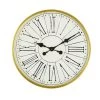 Home Decorators Collection Round Modern Wall Clock with Gold Metal Trim (24 in.) -Home Decorators Soldes gold home decorators collection wall clocks 99tc101p4a 64 1000