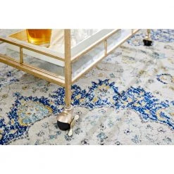 Home Decorators Collection Gold Leaf Metal and Glass Rolling Bar Cart with Glass Top (30 in. W x 33 in. H) 12 Home Decorators Collection Gold Leaf Metal and Glass Rolling Bar Cart with Glass Top (30 in. W x 33 in. H) -Home Decorators Soldes gold leaf home decorators collection bar carts v174814 np 40 1000