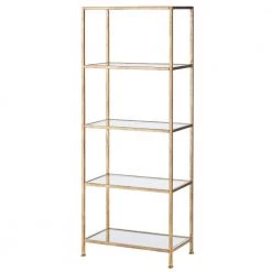 Home Decorators Collection 62.25 in. Gold Leaf Metal 4-shelf Accent Bookcase with Open Back 17 Home Decorators Collection 62.25 in. Gold Leaf Metal 4-shelf Accent Bookcase with Open Back -Home Decorators Soldes gold leaf home decorators collection bookcases bookshelves v183104xxa np 77 1000